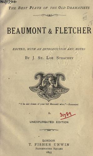 Beaumont and Fletcher.