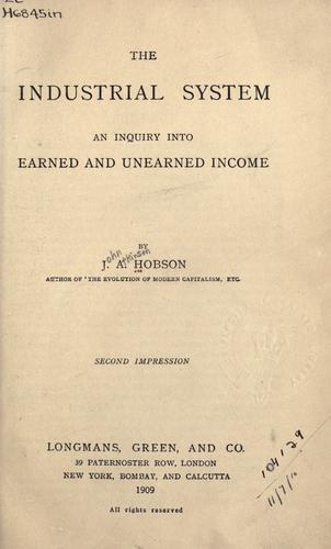 The industrial system