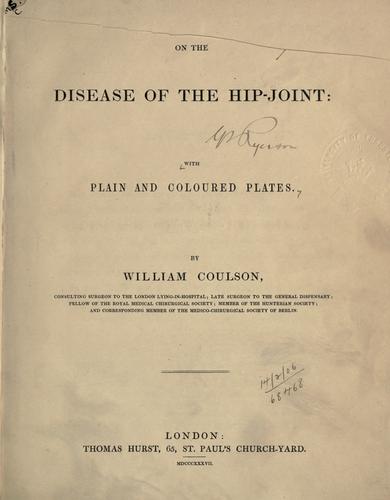 On the disease of the hip-joint.