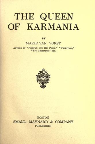 The queen of Karmania