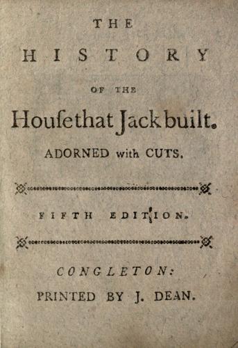 The history of the house that Jack built