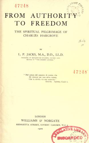 From authority to freedom