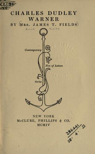 Charles Dudley Warner