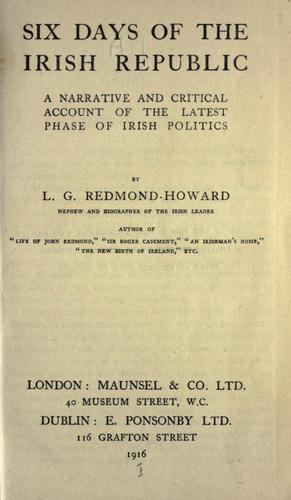 Six days of the Irish republic