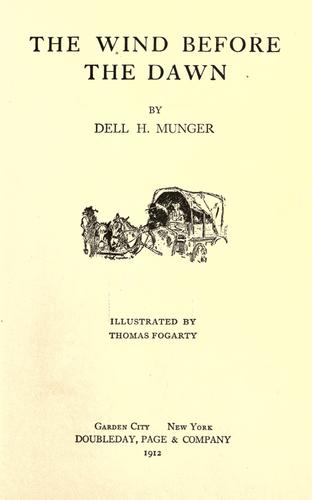 The wind before the dawn