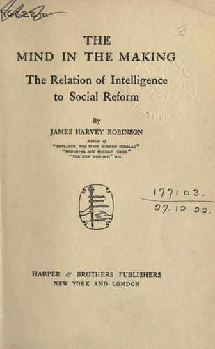 The mind in the making