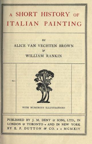 A short history of Italian painting