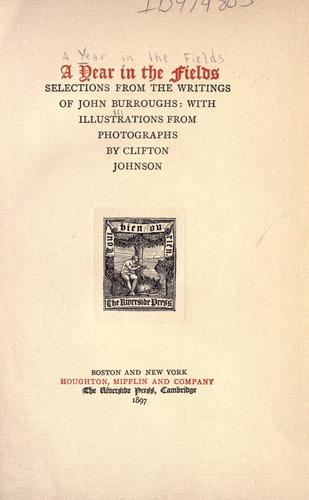 A year in the fields