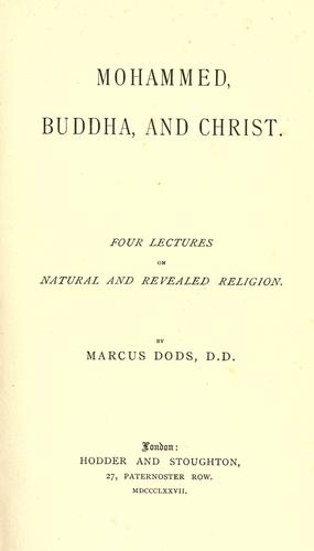 Mohammed, Buddha, and Christ