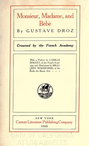 Monsieur, madame, and b©Øeb©Øe