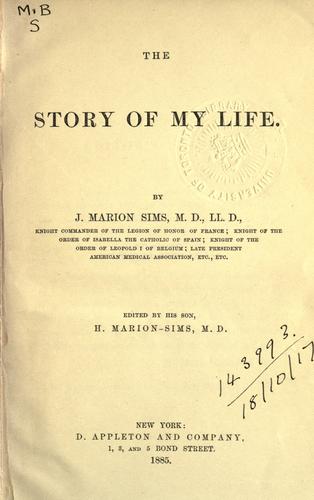 The story of my life