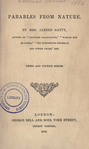 Parables from nature.