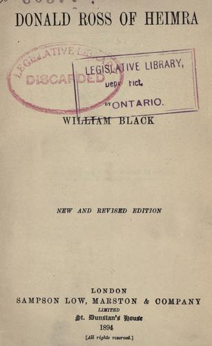 Donald Ross of Heimra