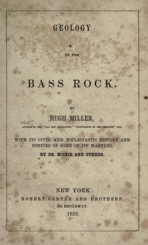 Geology of the Bass Rock