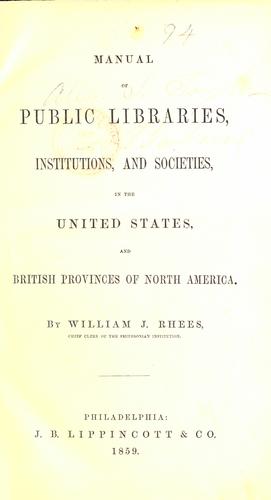 Private libraries of New York.