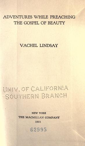 Adventures while preaching the gospel of beauty