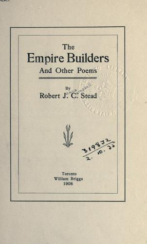 The Empire builders, and other poems.