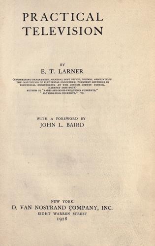 Practical television