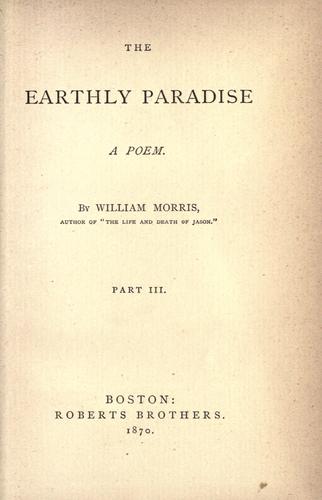 The earthly paradise