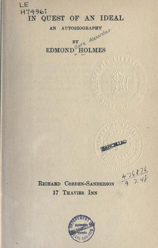 In quest of an ideal