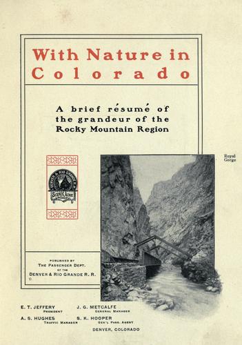 With nature in Colorado