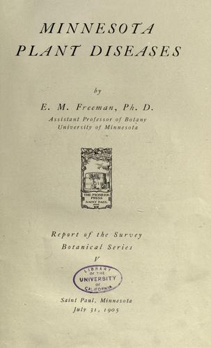 Minnesota plant diseases