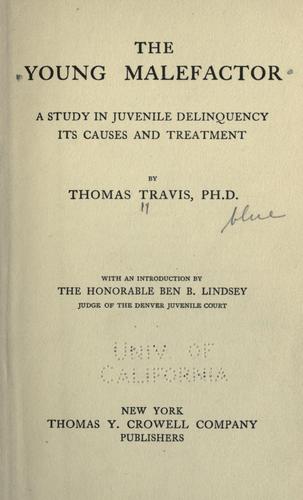 The young malefactor