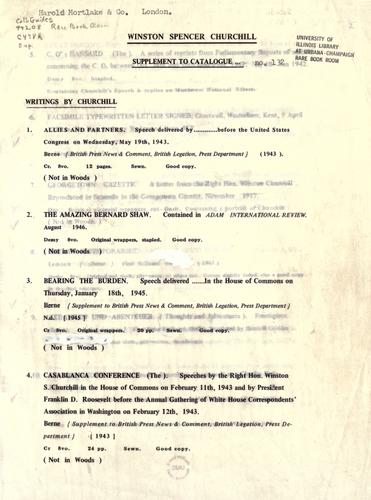 Winston Spencer Churchill