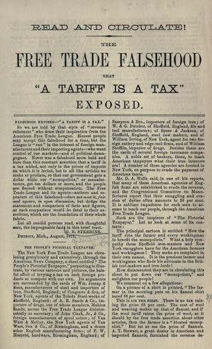 The free trade falsehood that "a tariff is a tax" exposed.