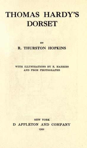 Thomas Hardy's Dorset