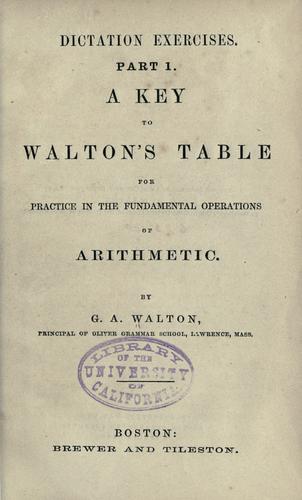 Dictation exercises.