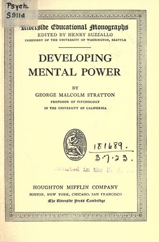 Developing mental power.