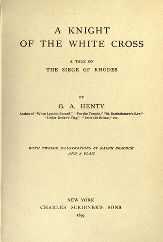 A knight of the White cross