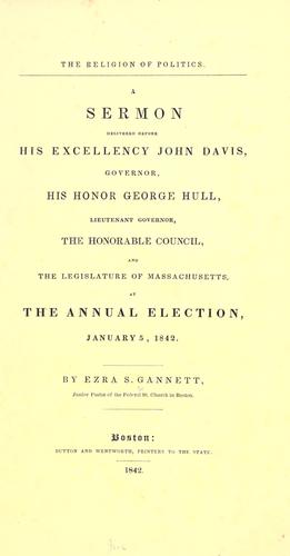 The religion of politics.