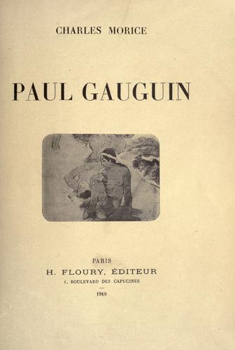 Paul Gauguin.
