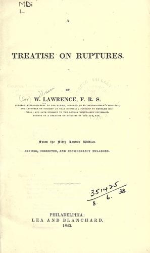 A treatise on ruptures