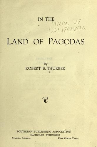 In the land of pagodas