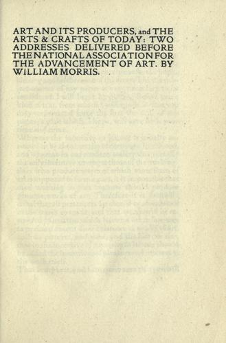 Art and its producers