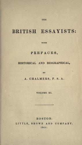 The British essayists