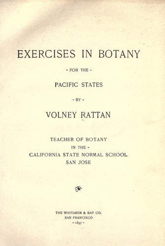 Class-book of botany: being outlines of the structure, physiology, and classification of plants