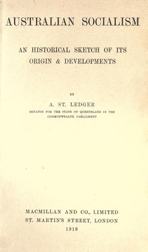 Australian socialism