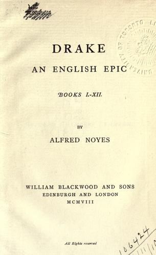 Drake, an English epic, books 1-12.