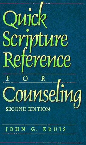 Quick scripture reference for counseling
