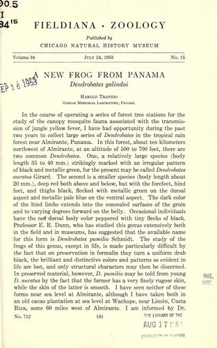 A new frog from Panama