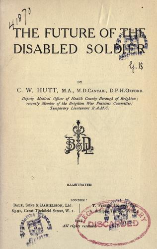 The future of the disabled soldier