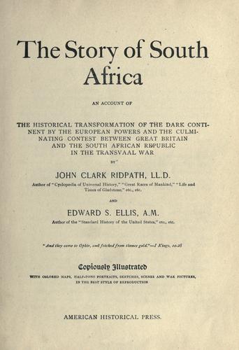 The story of South Africa.