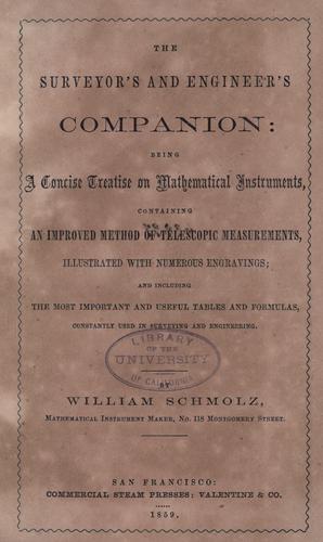 Surveyor's and engineer's companion: a comcise treatise on mathematical instruments