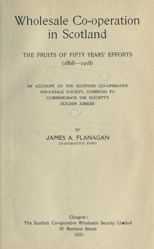 Wholesale co-operation in Scotland