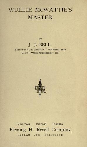 Wullie McWattie's master