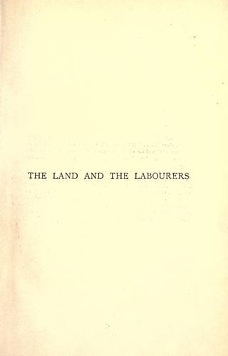 The land and the labourers